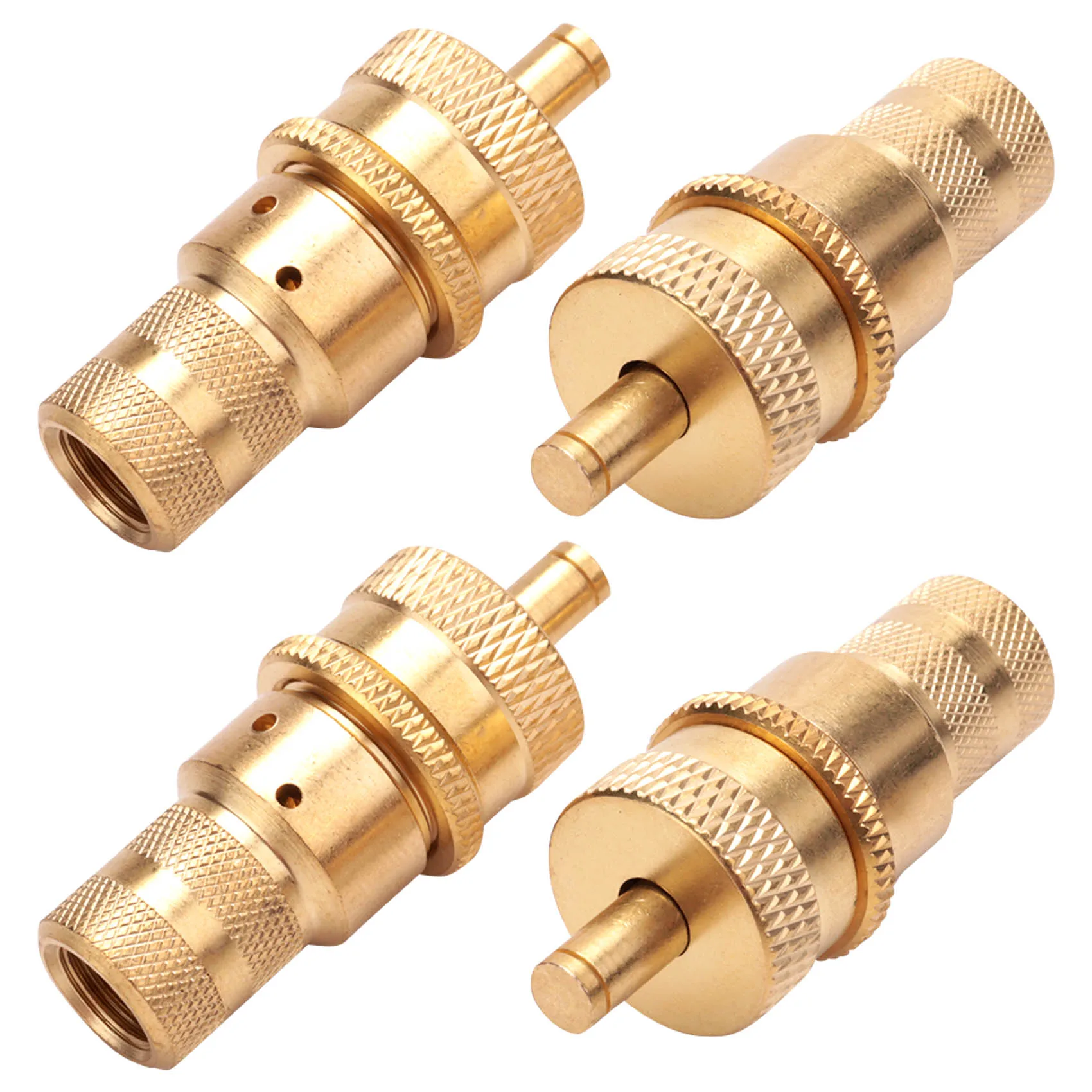 4Pcs Offroad Brass Tire Venting Machine s Kit Automatic 6-30Psi Tyre Tire Pressure Relief Valve Deflators Bleeder Valve