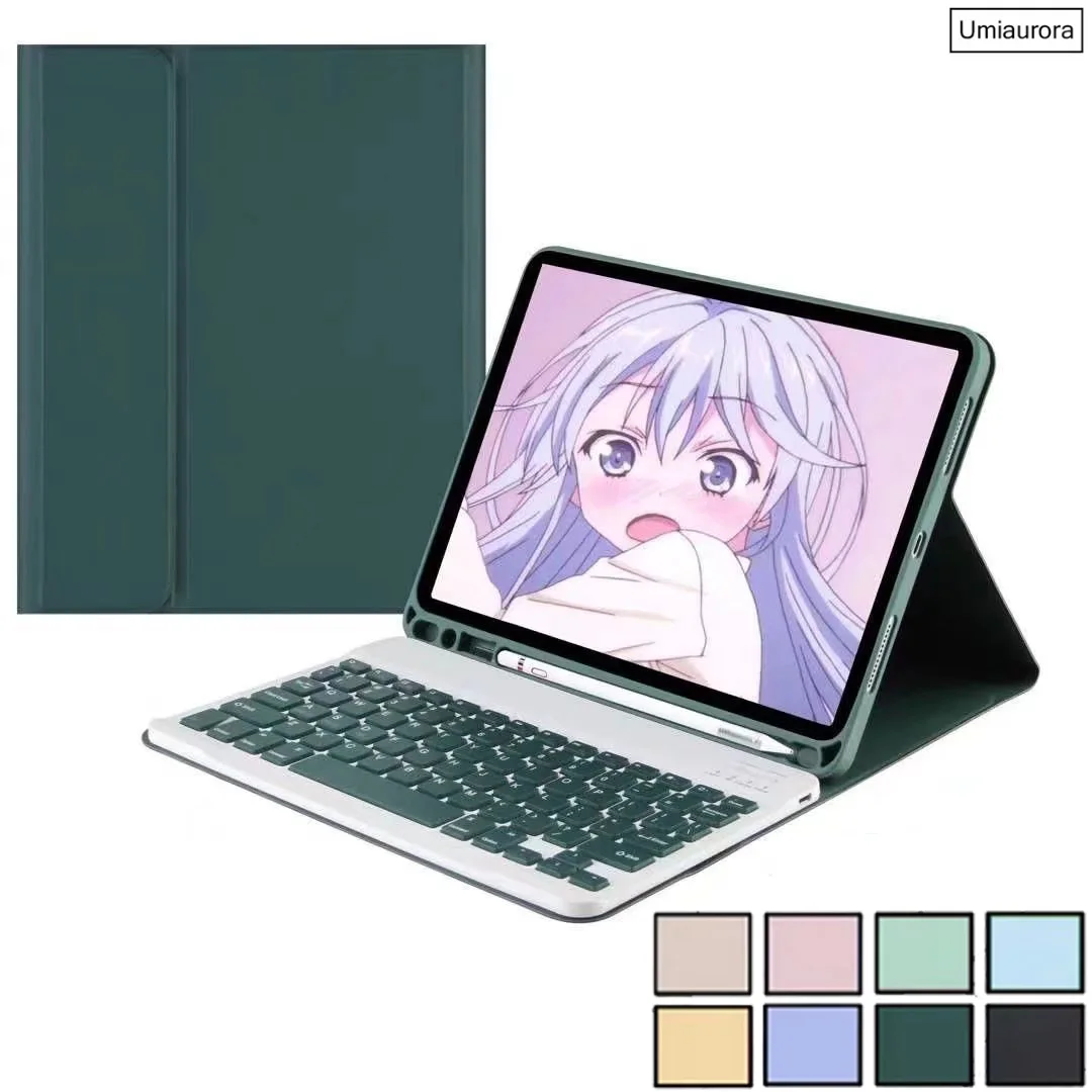 For IPad Mini Air 9.7 Pro 11 inch M2 M3 M4 M5 7th 8th 9th 10.2 10th 10.9 11th Gen A16 Wireless Keyboard Tablet Case Stand Funda