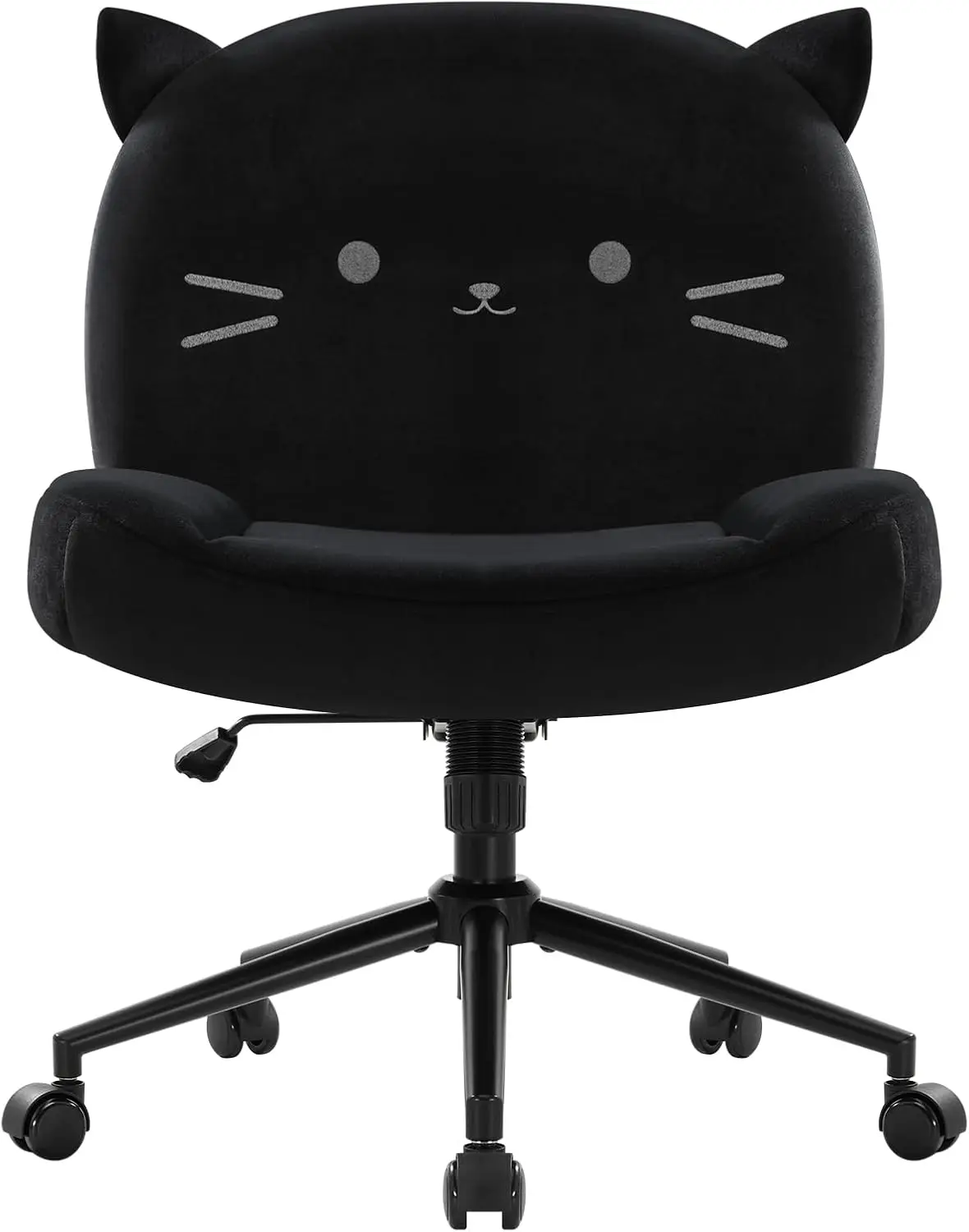

Office Chair with Wheels,Ergonomic Criss Cross Legged Computer Chair