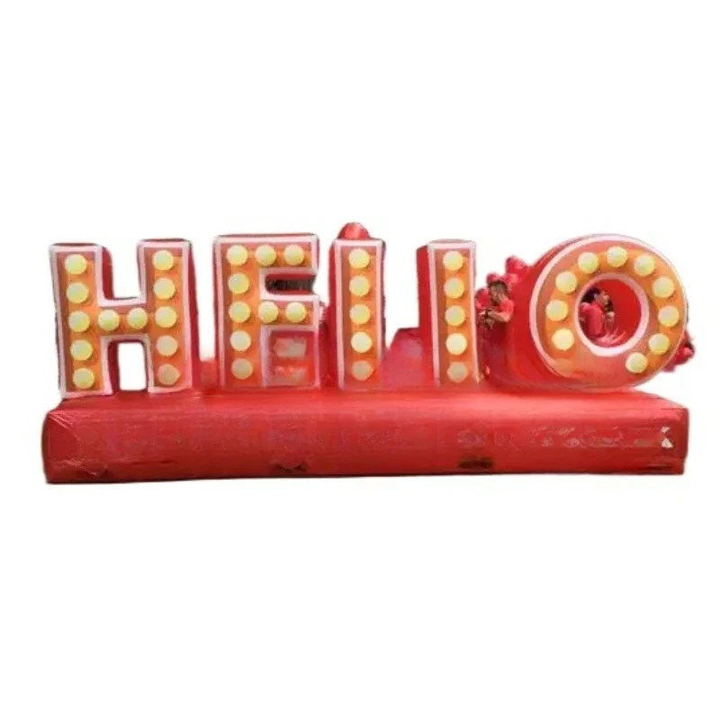 

Advertising Billboard Mobile Letter Giant Light Emitting Diode Inflatable Letter Advertising