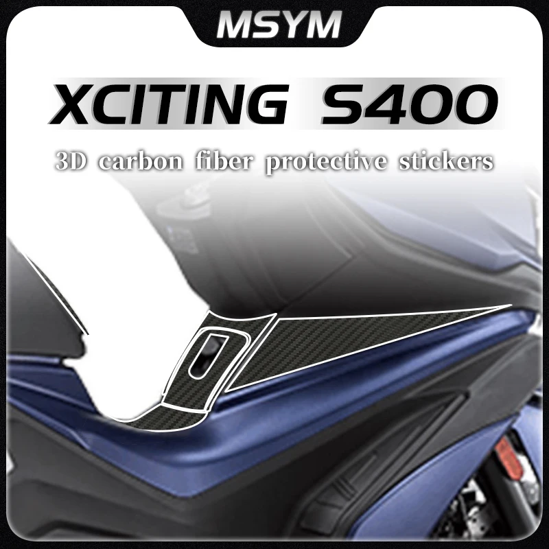 

Motorcycle Sticker 3D carbon fiber motorcycle sticker full car protection sticker modification For KYMCO XCTING S400 xcting s400