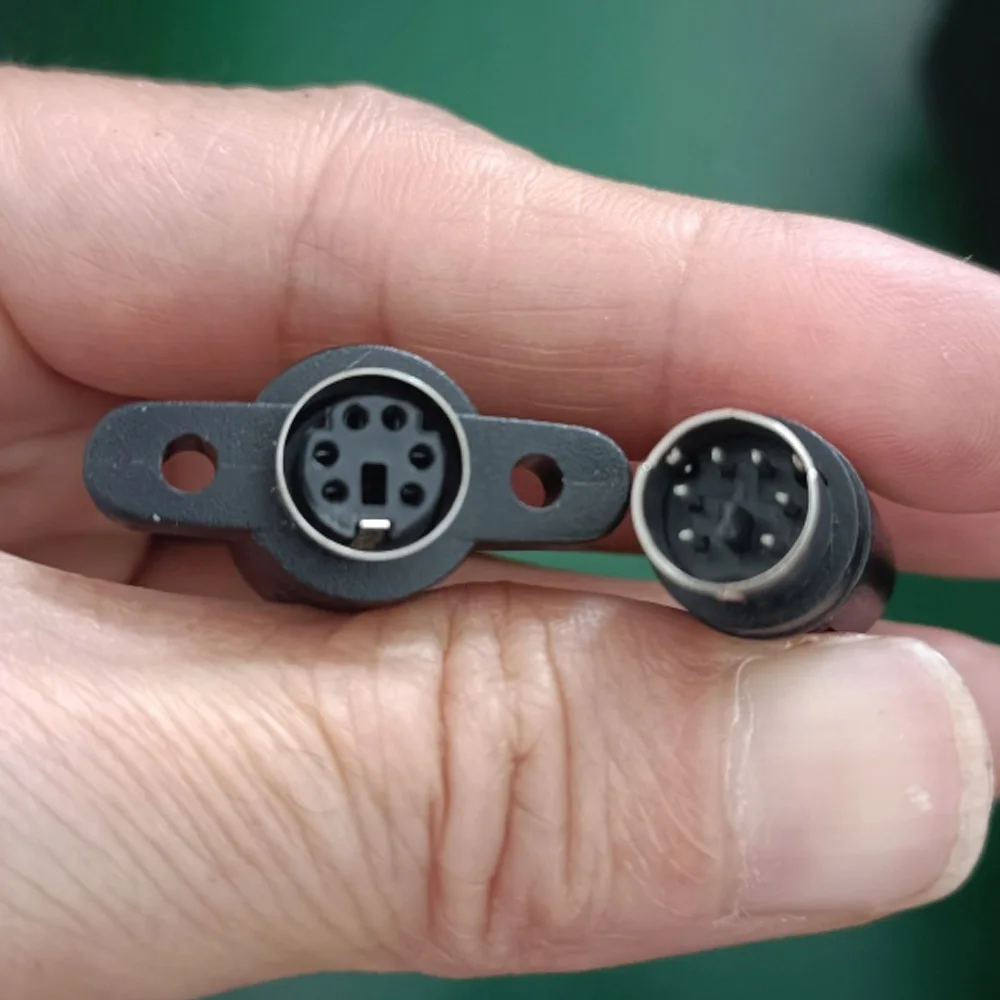 Мини-диноин 6-контактный PS2 клавиатура, мышь, панель, крепление, перегородка, удлинительный кабель для ipc sbc arm plc, удлинительный кабель шасси