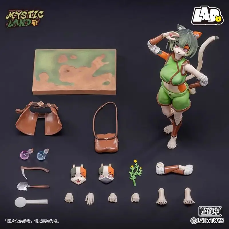 LADo TOYS 1/12 Adventure Squad "Calico Cat Herbalist" Tonya Articulated Figure (Authentic & Original) - view 4