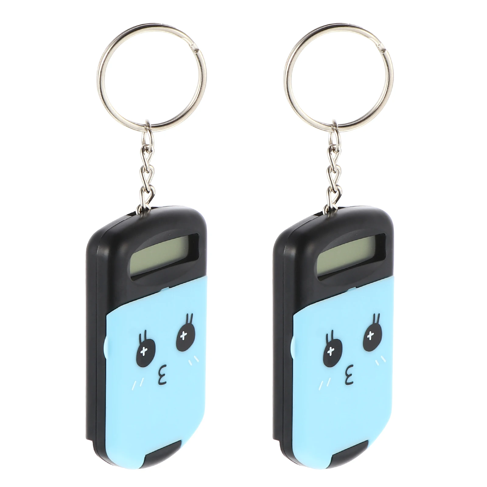 

2Pcs Portable Mini Calculator Lightweight Plastic Counter for Students Cute Design Arithmetic Accounting Office Desktop
