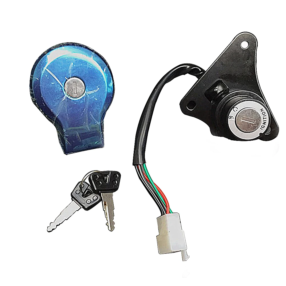 Motorcycle Ignition Switch Lock Fuel Tank Gas Cap w/keys For Yamaha Virago XV125 250 QJ250-H