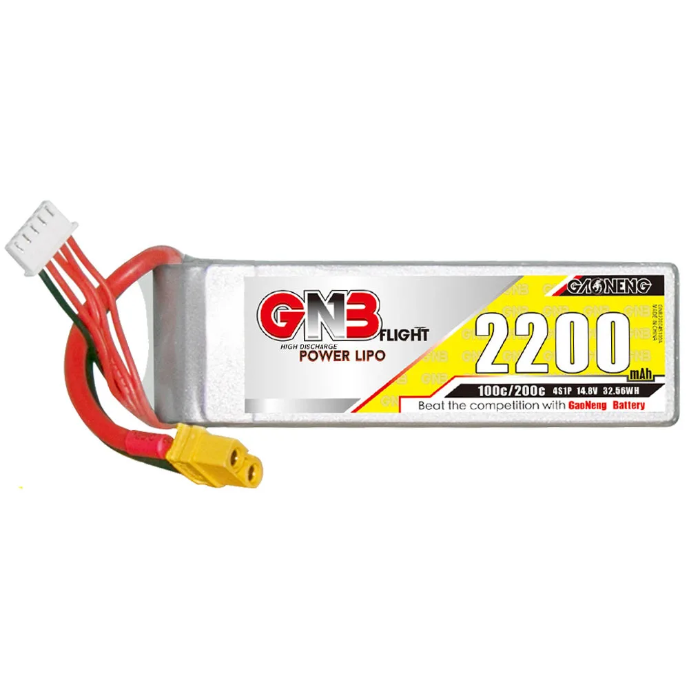 Ulepszony bateria Lipo 4s 2200mAh 100c/200c dla łodzi samochodowej RC helikopter RC Quadcopter FPV akumulator wyścigowy 14.8v części do dronów