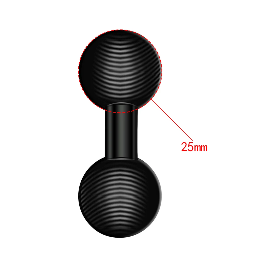 Dual Ball Buchse Arm 25mm bis 15mm 17mm 25mm Verbund Ball Adapter für Gopro Insta360 Osmo kamera Halter Telefon Stehen GPS Halterung – Detail 36