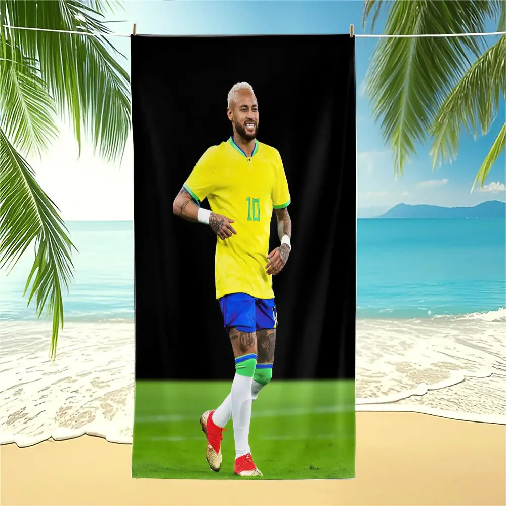 Blonde Athlete Uniform Print Beach Towel Pool Towel Camping Towel Bath Towel Blanket Sports Lover Outdoor Leisure Towel