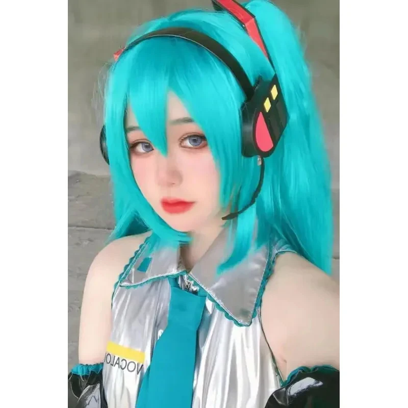 3a-6\m-ボーカロイドアニメミクコスプレヘッドウェアハロウィン新年パーティーリンレンヘッドセット小道具セットクリスマスギフト---1---wg-8'l