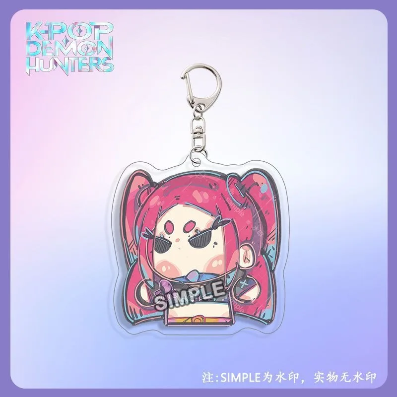 Kpop アニメ悪魔ハンタールミゾーイジヌミラコスプレアクセサリーキーホルダーバッグチャーム装飾グループアイドル男の子女の子誕生日プレゼント