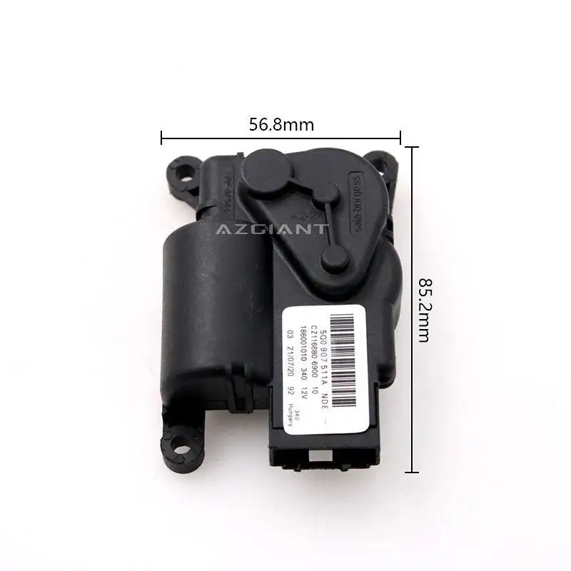 5Q0907511A A/C Air Conditioning Heater Flap Actuator Motor for Volkswagen SKODA AUDI A3 TT 5 pin CZ116880-6900 186001010 340 12V