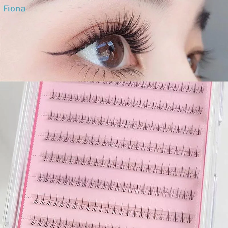 ☭ 黒色の自己粘着式つけまつげ 優しい11-13MM DIY - Eyelash Extension No 11 のレビューと価格