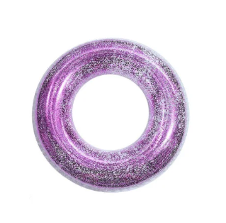Transparent Glitter Pool Foats Swimming Ring Adult Children Inflatable Pool Tube Giant Float Boys Girl Water Fun Toy Swim Laps