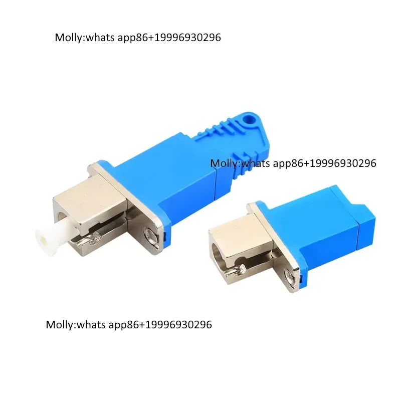 FTTH Telecom Network Test Universal Converter E2000-LC Fiber Optic Adapter Coupler Flange Connector