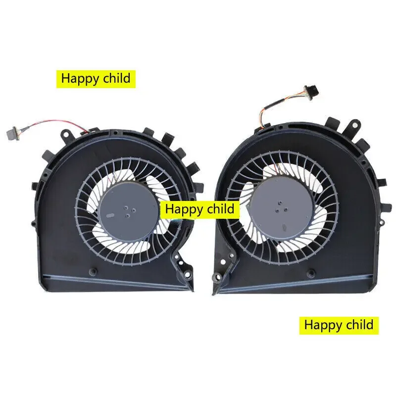 FOR CPU GPU Cooling Fan For HP Pavilion 15-DK 15-DK0051WM L57170-001 L56900-001