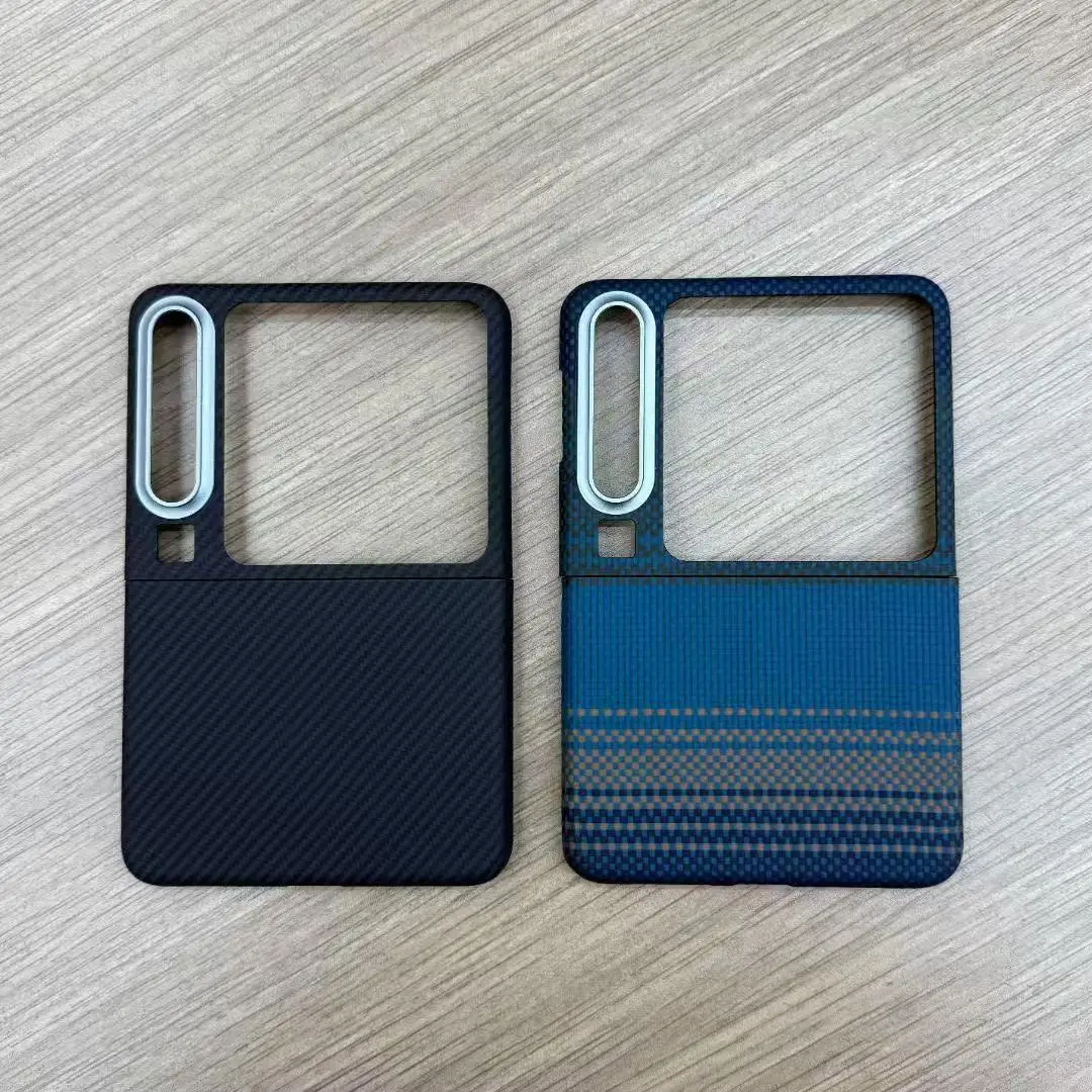 

Huawei Pura X Ultra-Thin True Carbon Fiber Aramid Explosion-Proof Magnetic Mobile Phone Protective Case Shell