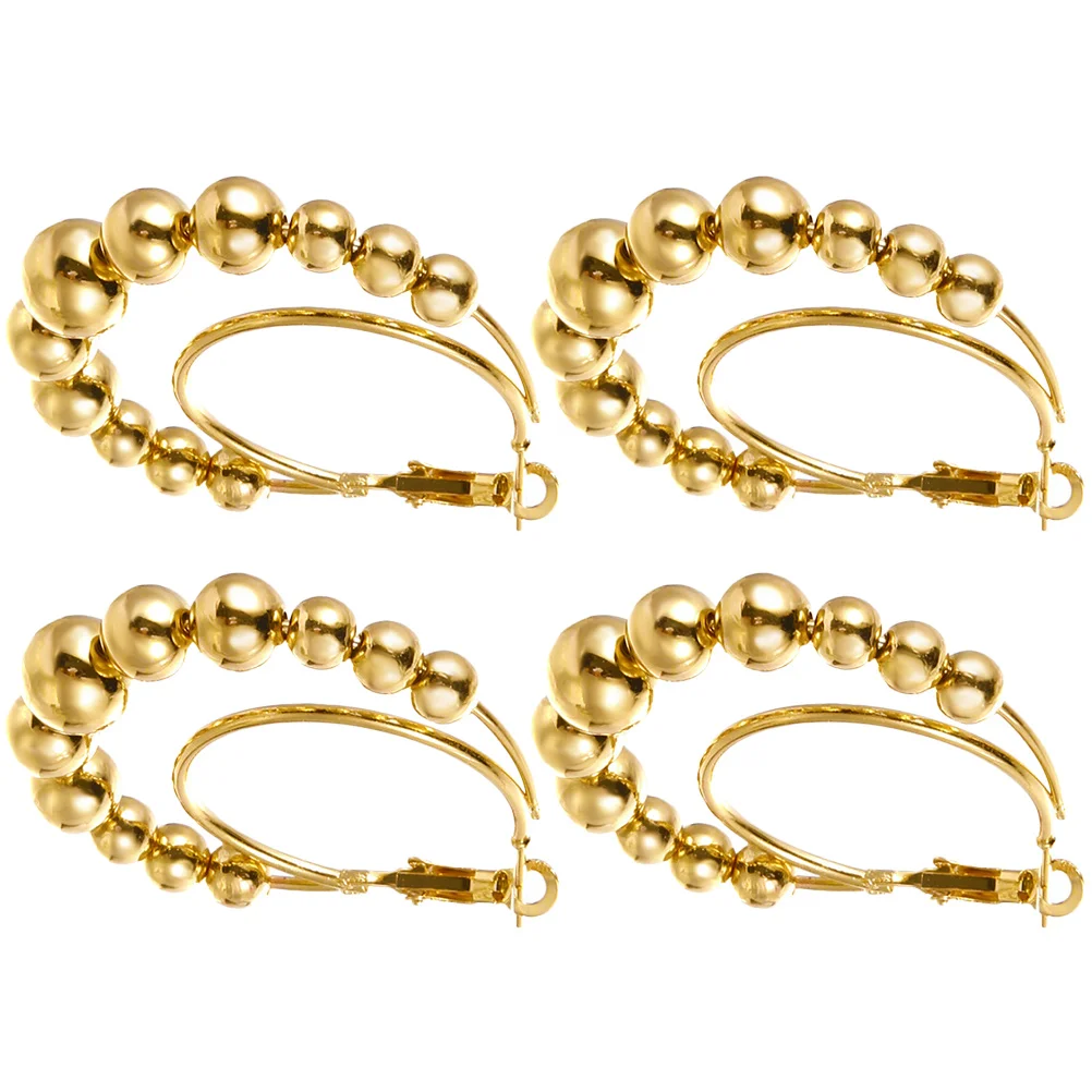

Round Earrings Trendy Dangle Women Girls Lightweight Comfortable Bright Earrings Studs Color Hoops Statement