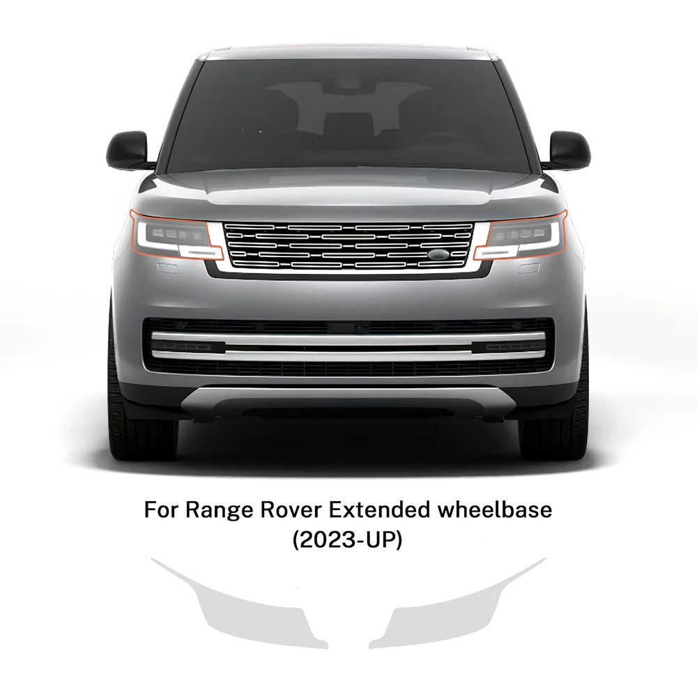 

for Range Rover Extended wheelbase 2023 PPF Car Paint Protection Film TPU Pre Cut Transparent Headlight Rear View Mirror Sticker