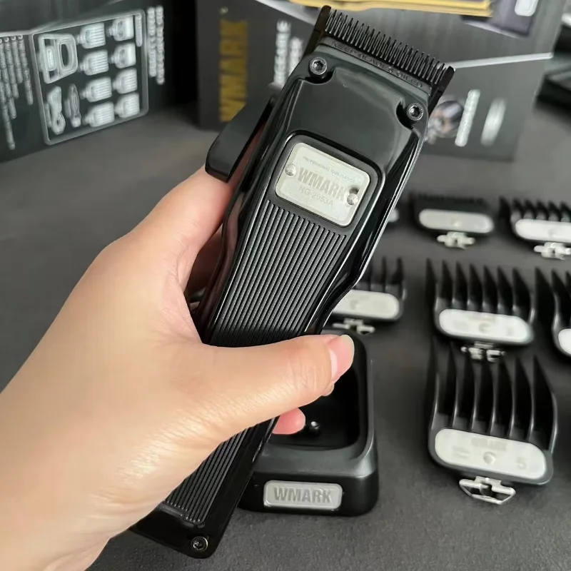 WMARK NG-2053 Hair Clippers for Men - High Torque Brushless Motor & Detachable Blade - Cordless Hair Clipper Set for Barber