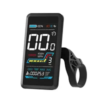 Intelligent LCD Display Odometer for Lankeleisi Electric Bicycle RV800plus MG740 Plus X3000 MAX Ebike 4.5 inch( YL91F-V )