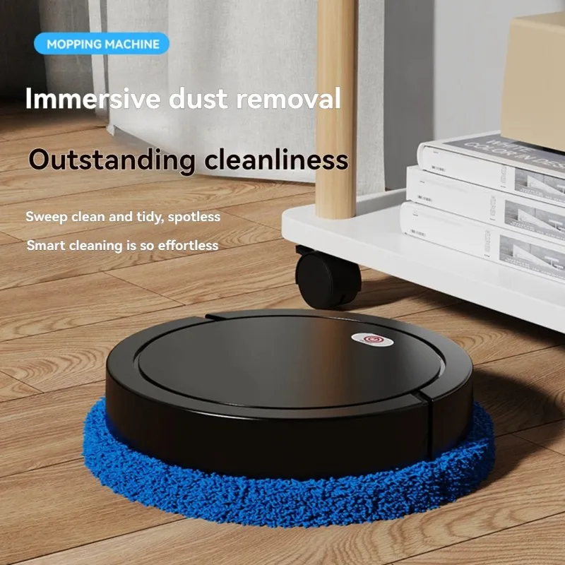 【RAMADAN SALE】USB Powered Smart Robotic Vacuum Cleaner-Mechanical Collision Detection, Random Navigation For Home Use