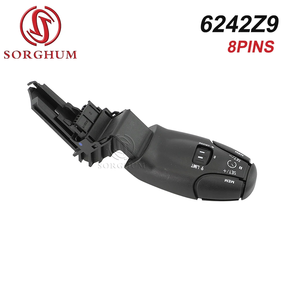 

SORGHUM OEM 6242Z9 Automatic Cruise Switch Cruise Function For Peugeot 307 308 408 206 207 301 3008 for Citroen C2 For New 307