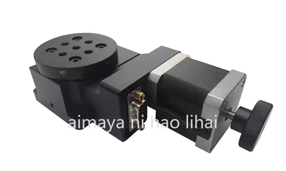 

Y200RA60 Electric Rotary Stage Diameter 60MM Precision Indexing Table 360° Turntable Pan-Tilt