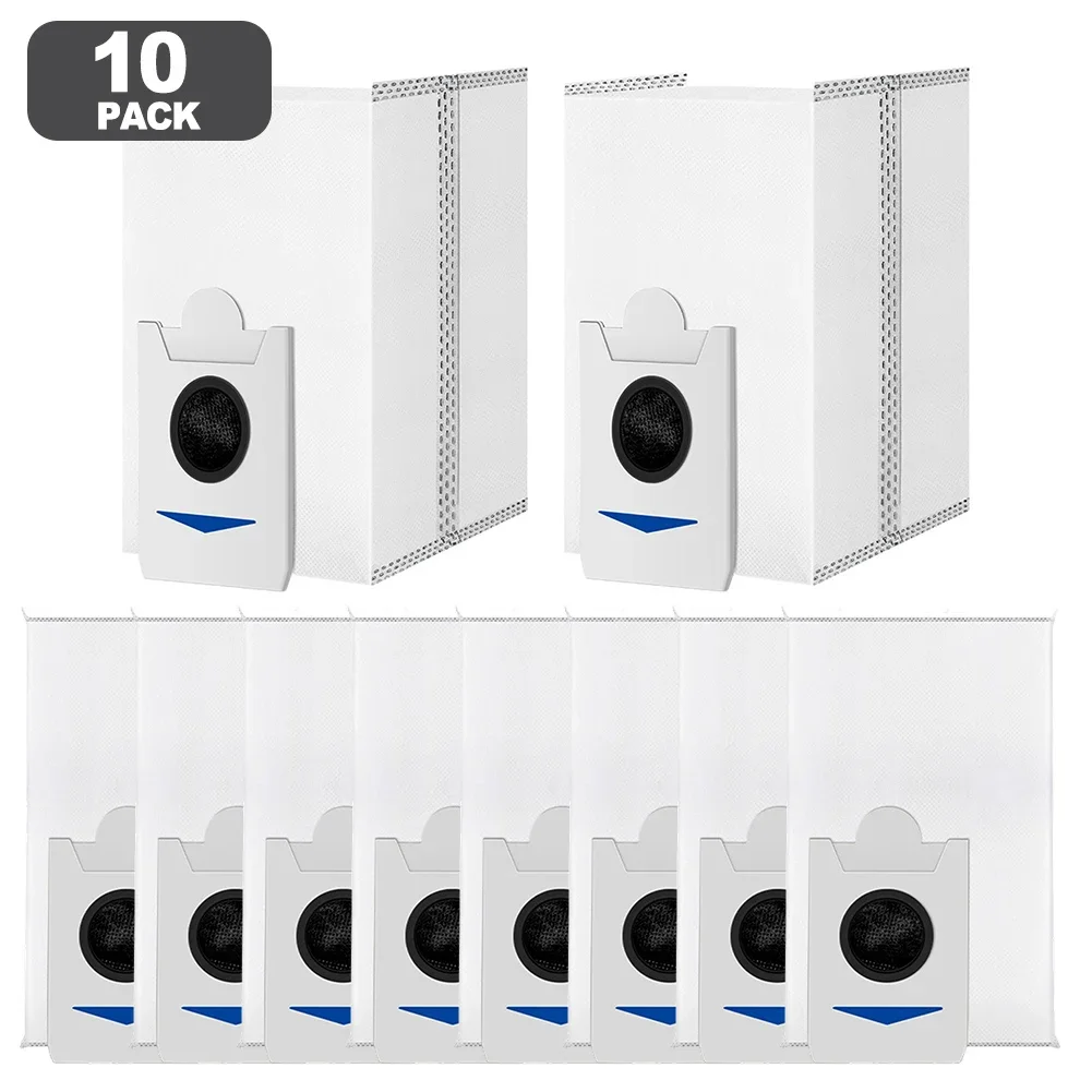 4/10Pcs Replacement Dust Bags, Compatible with Deebot T30S, T30 Pro Omni, T30S Combo Robot Vacuum Cleaner Spare Parts