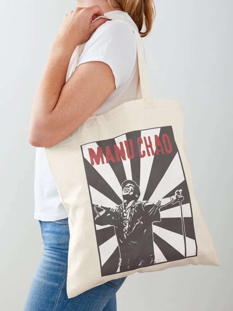 

Manu Chao Tote Bag Women's shopper bag Beach bag free delivery bags eco folding