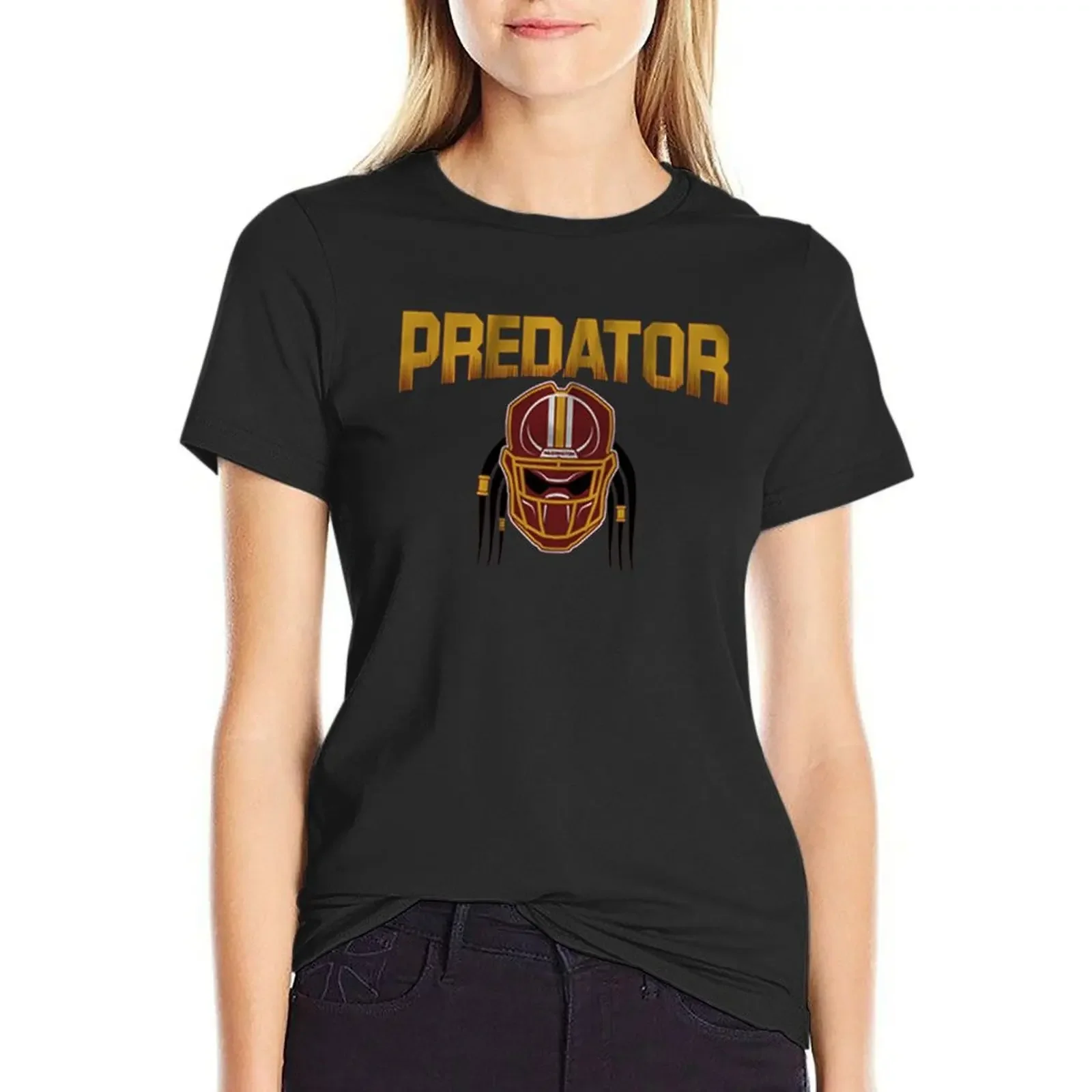 

Chase Young The Predator T-Shirt new edition korean fashion tees summer clothes for Women
