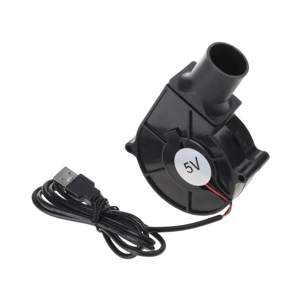 5V USB-Powered Blower for Barbecue Grills and Camping Trips Designed for Reliable Performance and Convenient Power Integration