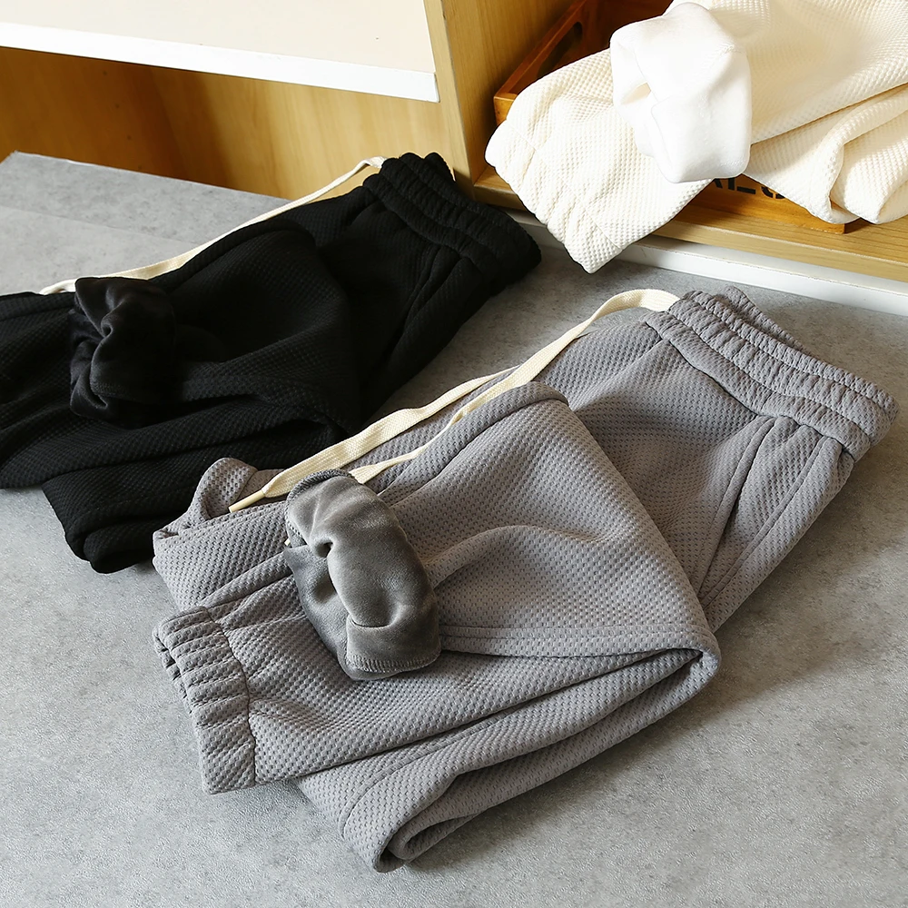 

Ультратонкие мужские спортивные повседневные брюки без ворса, зимние, новые, удобные, модные, длинные, прямые, спортивные штаны