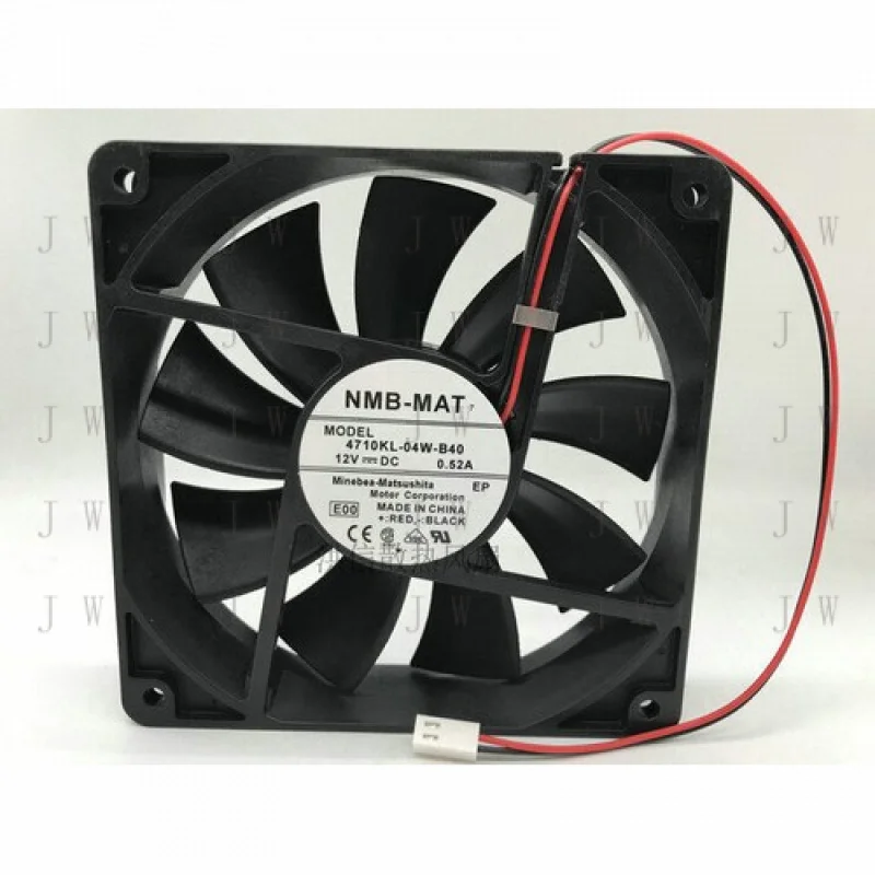 

DDJ FOR NMB-MAT7 4710KL-04W-B40 12025 12CM 0.52A 12V high air volume chassis fan
