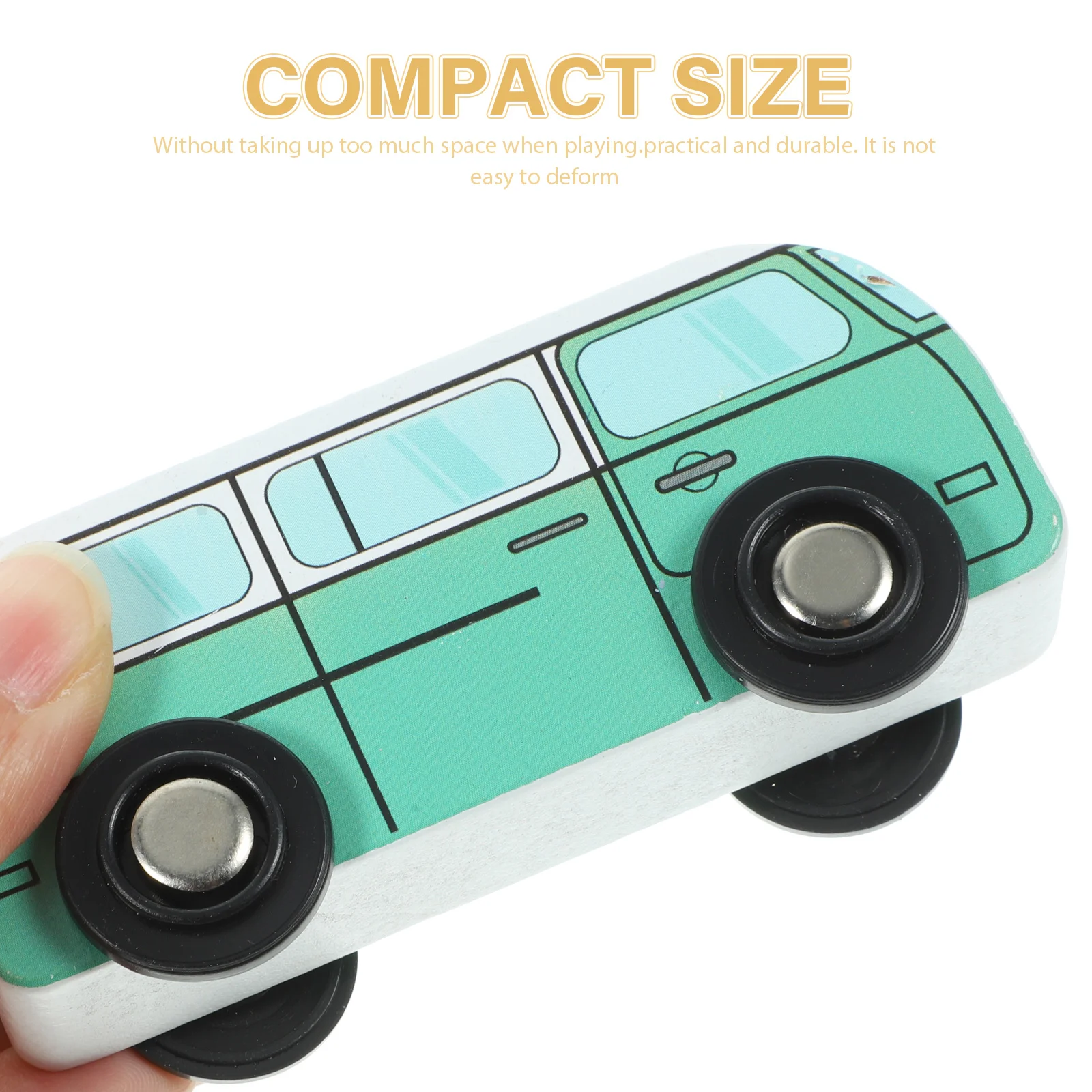 

5pcs Wooden Car Set Colorful Kids Educational Toddler Wooden Early Learning Wood Train Set Children'S Train Car