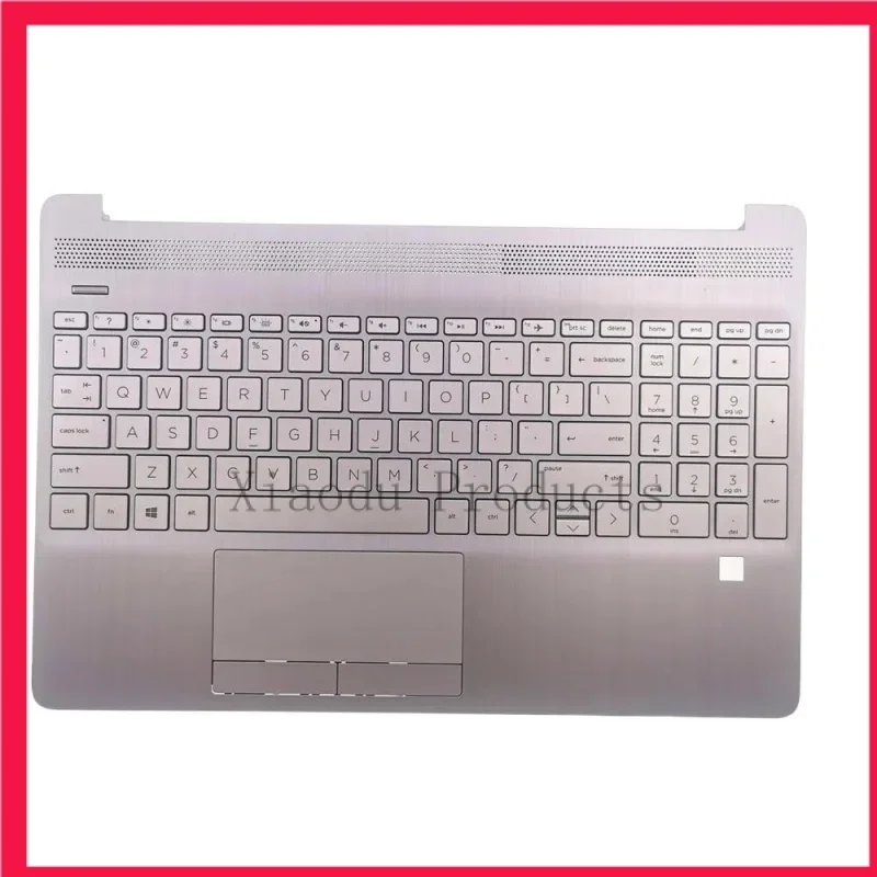 L52154-001 L52155-001 For HP 15s-dy du 15-CS 15-DW DR TPN-C139 Palmrest Upper Cover Case With US W/N Backlight Keyboard Touchpad