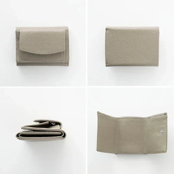 New Women PU Leather Purses Female Cowhide Wallets Lady Small Coin Pocket Rfid Card Holder Mini Money Bag Portable Clutch Purse