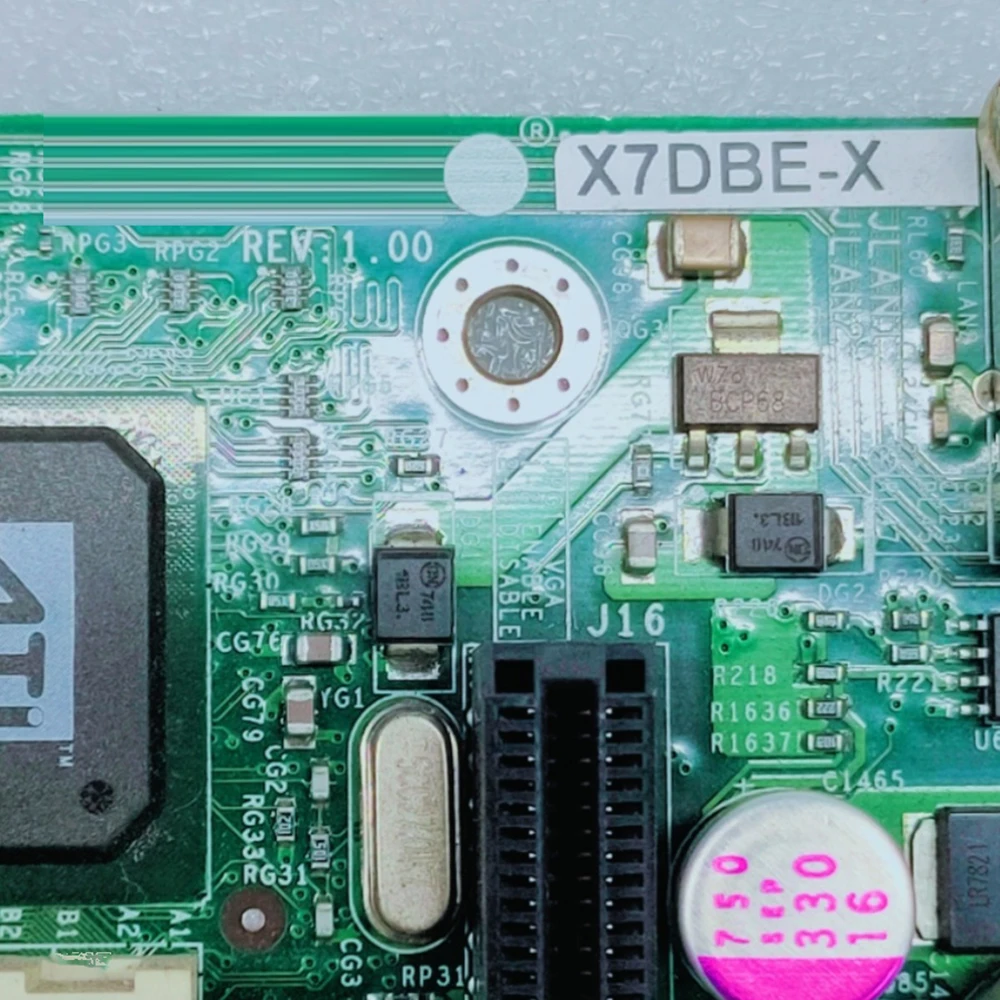 

X7DBE-X 5000 chipset 771 dual channel 6 PCI-X slots non coding motherboard