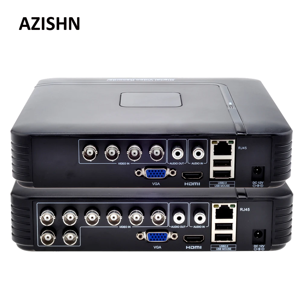 4CH 8CH AHD DVR NVR sistema CCTV 5MP/2 mp5 in 1 CCTV mini DVR TVI CVI AHD CVBS telecamera IP videoregistratore digitale