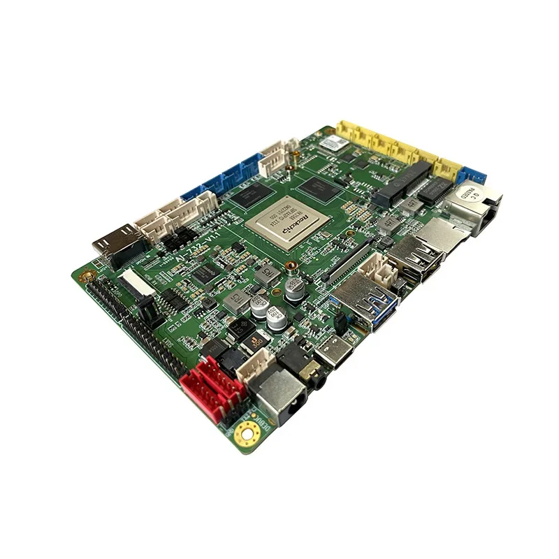 RK3588 supports Ubuntu Android Debian industrial dual network port edge computing robot main board
