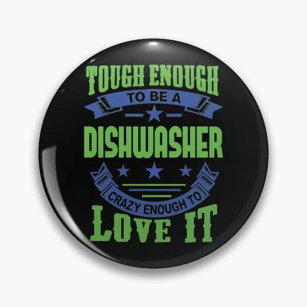 Жёсткая мягкая булавка с цитатами в виде посудомоечной машины, ювелирные изделия, значок, Женская булавка, брошь, забавный любимый воротник, одежда, подарок, милая Мода