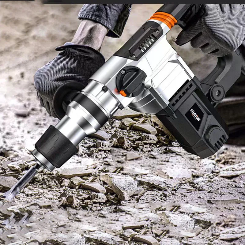 Electric Driller Multi Function  High Power Percussion Drill Industrial Use Household Electric Hammer Pick Electric Screwdriver