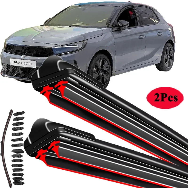 

For Vauxhall Opel Corsa C D E F 2000-2024 Car Windshield Wiper Blade Front Windscreen Brushes Washer Accessories Window Cleaning