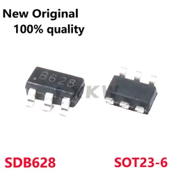 10/PCS New Original SDB628 B628 B6284 SOT23-6 Boost current chip In Stock
