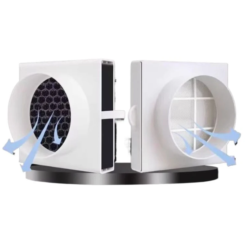 Fresh air system duct air filter inline ducting box ventilation for pipe Air inlet Primary pre-filter Deworming and Deashing