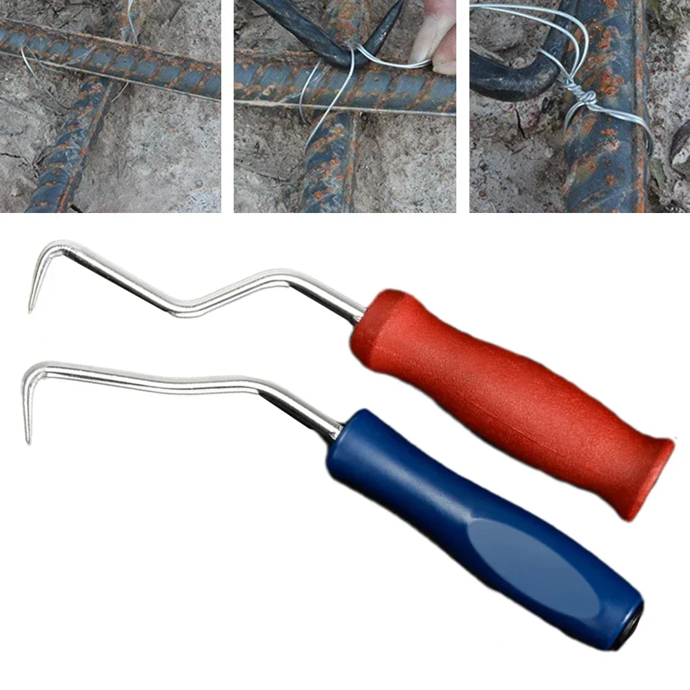 1pcs Rebar Tie WireTwister Anti Slip Reverse Thread Rebar Tie Wire Twisting Tool Concrete Metal Twisting Construction Hand Tool