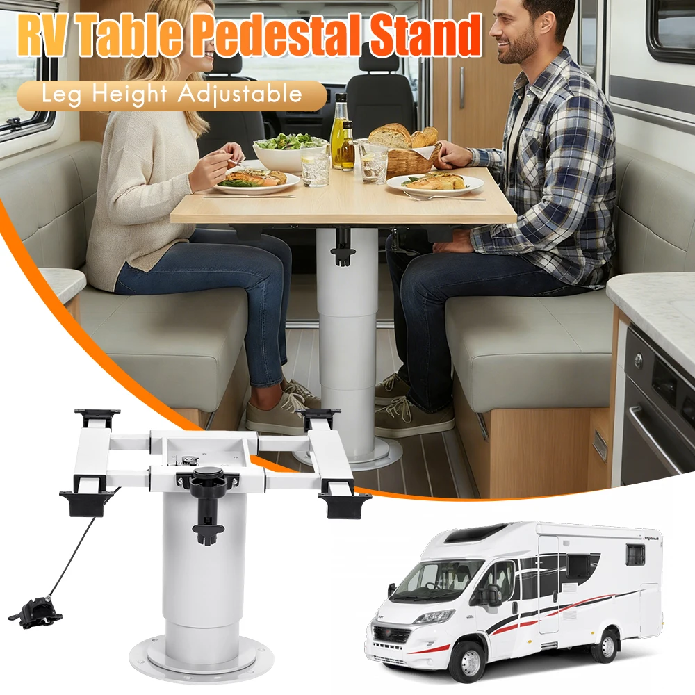 

Регулируемая опорная ножка для стола для автодомов с газовым подъемником, пневматическое основание для стола, крепление для автодомов, морских судов, яхт, до 100 фунтов