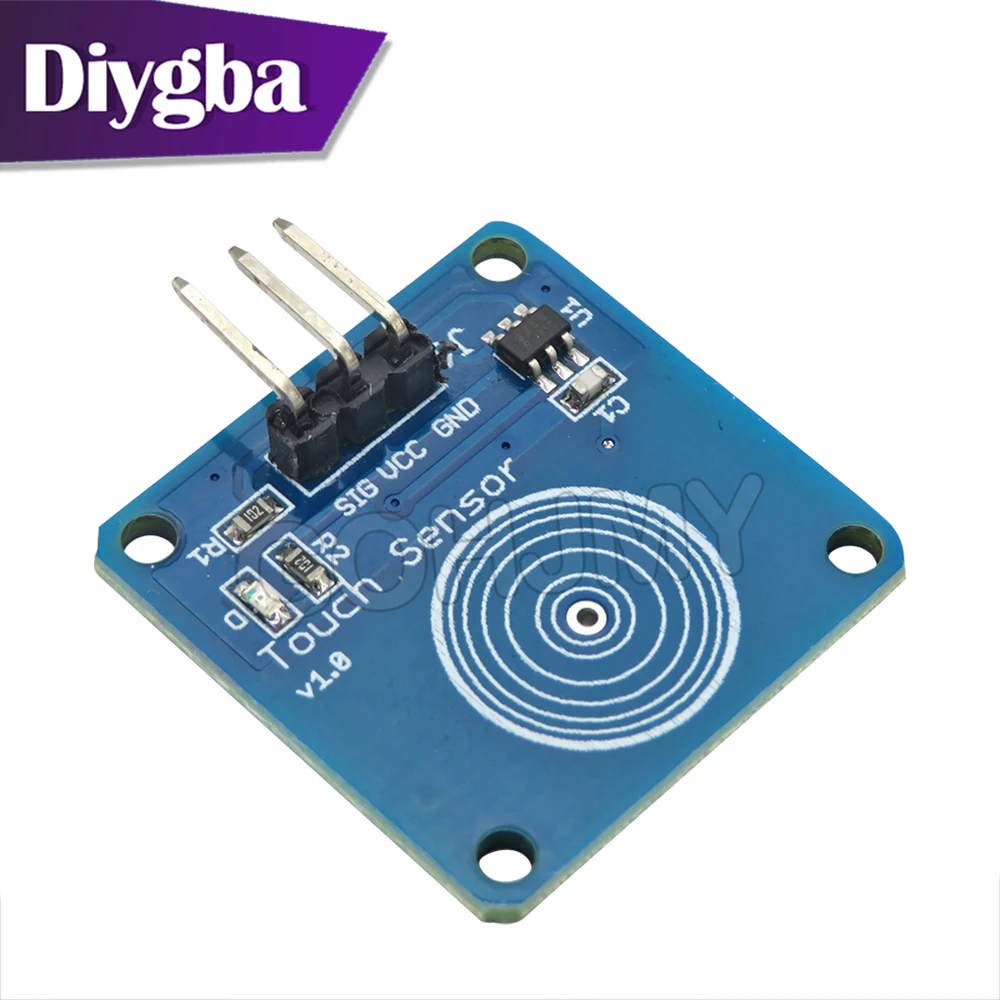 TTP223B Digital Touch Sensor Capacitive Inching Compatible UNO Light Touch Switch Touch Module DIYGBA