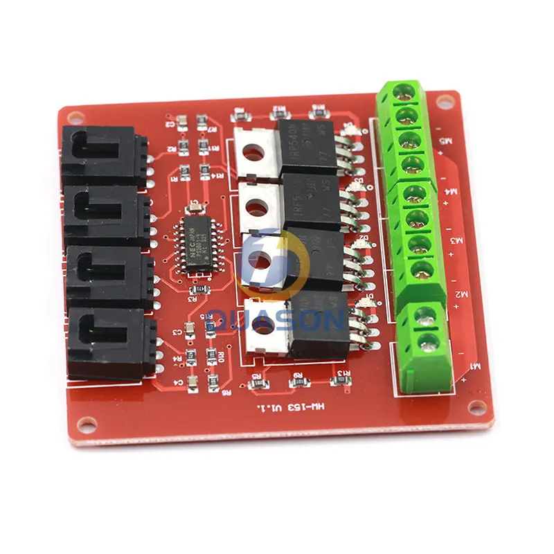 Four Channel 4 Channel Way Route MOSFET Button IRF540 V4.0+ MOSFET Switch Module For Arduino DC Motor Drive Dmimmer Relay Board