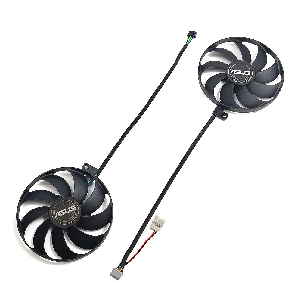 NEW 90MM 4PIN T129215SU DUAL RTX 2060S EVO GPU Fan，For ASUS DUAL-RTX 2080S 2080 2070S 2070 2060S EVO Graphics card cooling fan