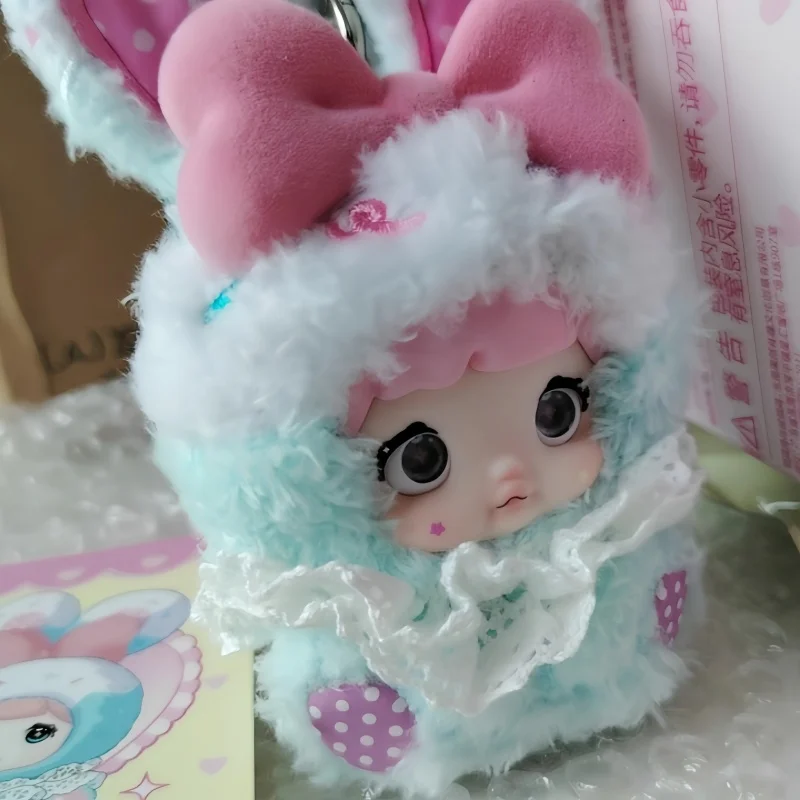 Echte Nommi Baby Sweetheart Bunny Serie Blind Box Figur Puppe Rucksack Schlüsselbund Nette Trendy Spielzeug Ornament Mädchen Urlaub Geschenk